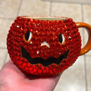 Rhinestoned pumpkin